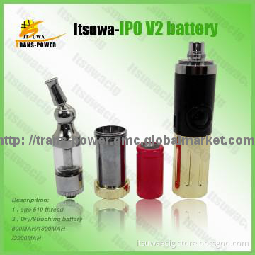 Itsuwa patent IPO V1/V2 battery high grade e cigarette